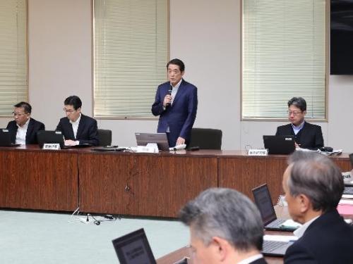 1月28日（水曜日）愛媛県人口減少対策推進本部会議（県庁）