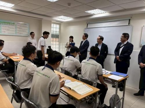 1月12日（月曜日）(現地時間)人材教育機関視察（ベトナム）