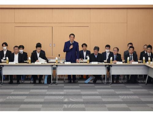 2月16日（月曜日）愛媛県防災会議（松山市）