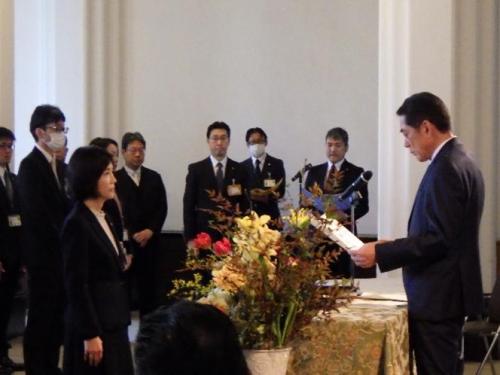 2月20日（金曜日）愛媛県職員等表彰式（県庁）