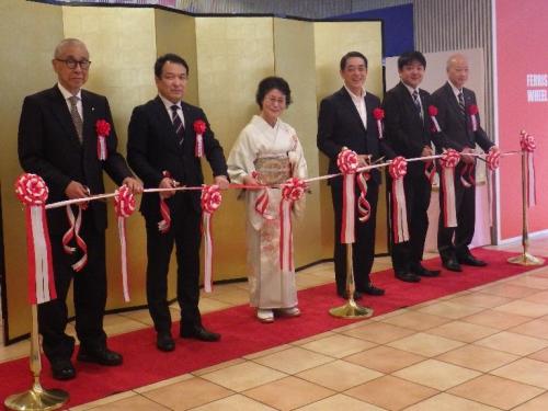 2月27日（金曜日）池坊愛媛県連合支部いけばな展開展式（松山市）