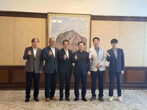 0422釜山広域市観光協会の表敬訪問
