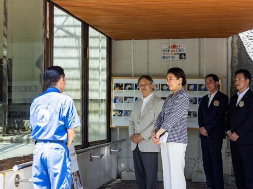 5月17日（日曜日）天皇皇后両陛下県内御視察（県立とべ動物園）