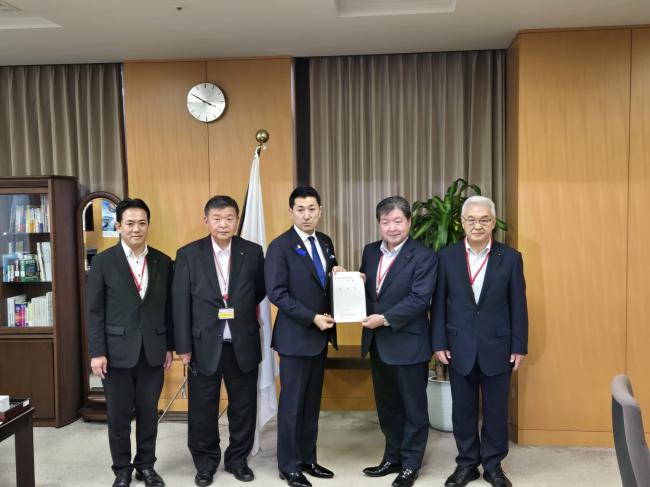 717_④四国４県議会正副議長会議要望活動（内閣府（防災）
