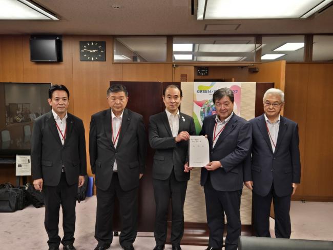 717_④四国４県議会正副議長会議要望活動（国土交通省）