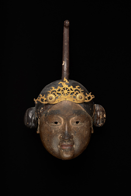 木造天人面（石手寺）の画像1