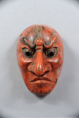 木造舞楽面（八幡神社）の画像