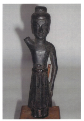 銅造誕生釈迦仏立像の画像