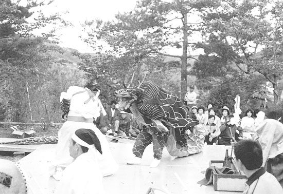 河辺鎮縄神楽の画像