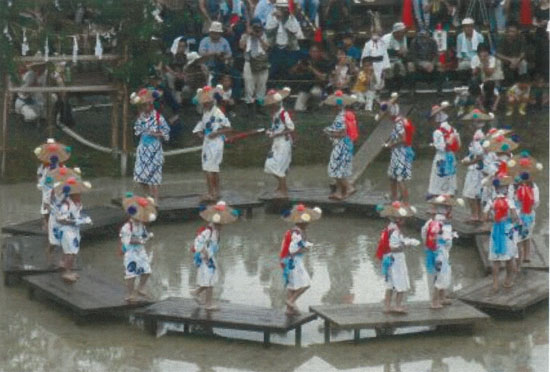 土居の御田植行事の画像